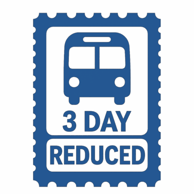 Reduced Three Day Pass