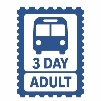 Adult Three Day Pass